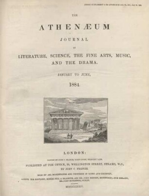 1884,1: The Athenaeum