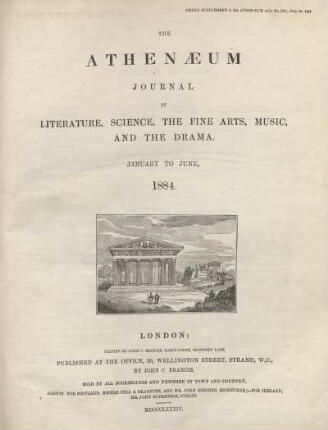 1884,1: The Athenaeum