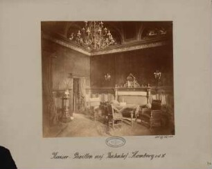 Kaiser-Pavillon auf dem Bahnhof, Bad Homburg v. d. Höhe: Innenansicht