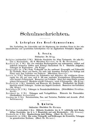 Schulnachrichten.