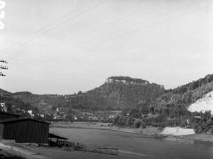 Blick zur Festung Königstein