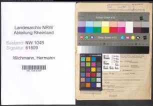 Entnazifizierung Hermann Wichmann , geb. 05.02.1911 (Arbeiter)