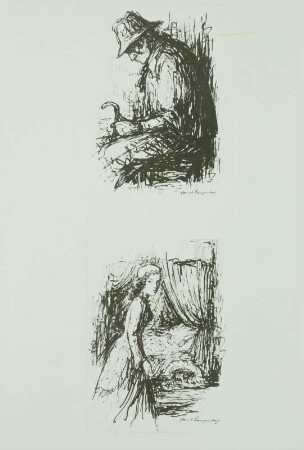 Illustration zu Gobseck von H. Balzac