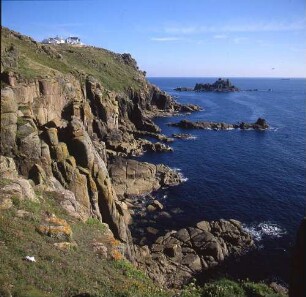 Großbritannien. Cornwall. Zerklüftete Küste von Land's End