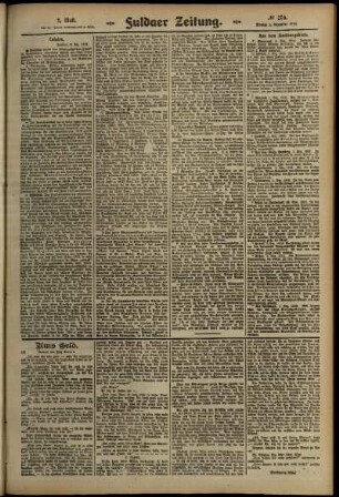 Zweite Ausgabe vom Montag, den 02. Dezember 1912.