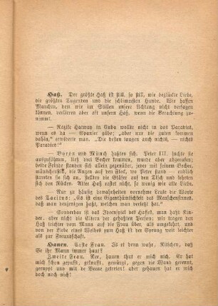 Haß.