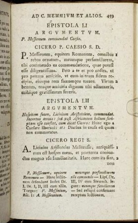 Epistola LI - Epistola LX