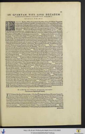 Decas Quarta. Annotationes.