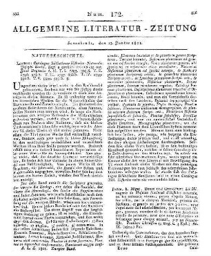 Gessner, J.: Tabulae phytographicae analysin generum plantarum exhibentes. Fasc. 1-8. Cum commentatione edidit C. S. Schinz. Zürich: Füßli 1795-