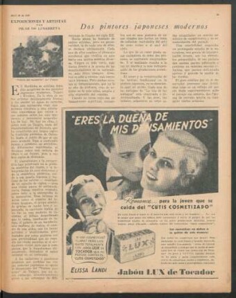 Exposiciones y artistas : Dos pintores japoneses modernos