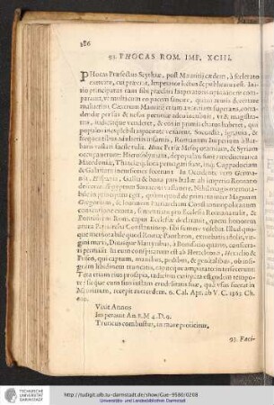 93. Phocas Rom. Imp. XCIII.