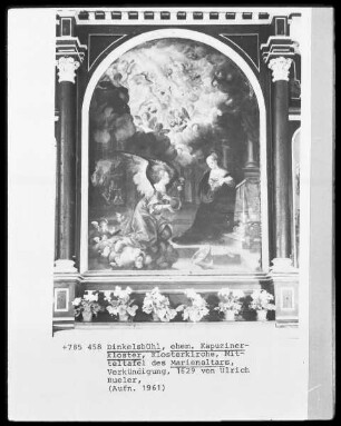 Mitteltafel mit Verkündigung