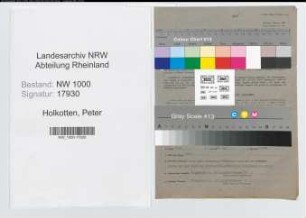 Entnazifizierung Peter Holkotten, geb. 12.01.1899 (Dentist)