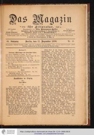 Nr. 50. - 12. Dezember 1896