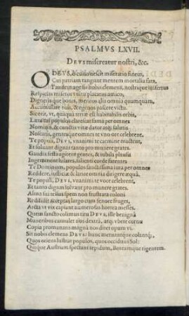 Psalmus LXVII.