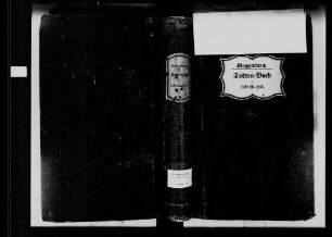 Muggensturm, katholische Gemeinde: Sterbebuch 1809-1870