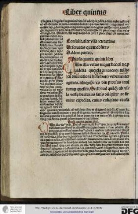 Prosa quarta quinti libri