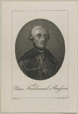 Bildnis des Prinzen August Ferdinand von Brandenburg-Preußen