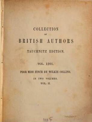 Poor Miss Finch : a novel, 2