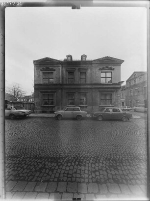 Plauen, Rädelstraße. Wohnhaus. Straßenfront (von der Schloßstraße)