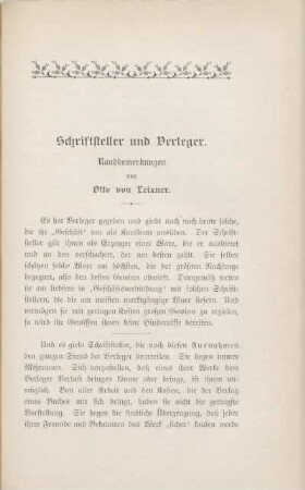 Schriftsteller und Verleger