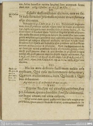 XVII. [Etenim feudum vel ex culpa ...]