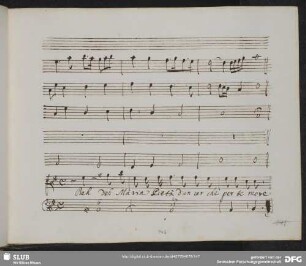 Recitativo: Deh Maria pietà d'un cor