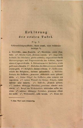 Anatomischer Atlas des menschlichen Körpers in natürlicher Größe, Lage und Verbindung der Theile in 84 Tafeln und erklärendem Texte, 2. Erklärung des Anatomischen Atlasses: Supplement-Tafeln