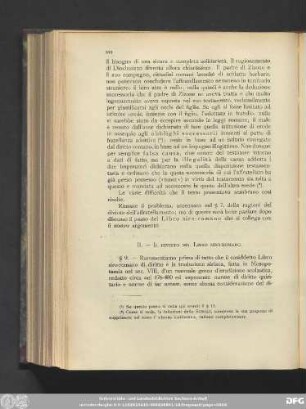 II. - Il divieto nel Libro siro-romano.