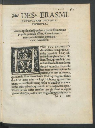 Des. Erasmi Roterodami Declamatiuncula.