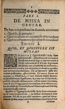 Instructio Practica. De SS. Missae Sacrificio Iuxta Ritum Romanae Ecclesiae Celebrando, Nec Non Officio Divino Iuxta Rubricas Breviarii Romani Recitando : Ad faciliorem discentium usum