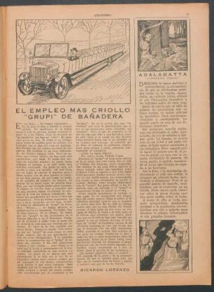 El empleo mas criollo - "Grupi" de bañadera