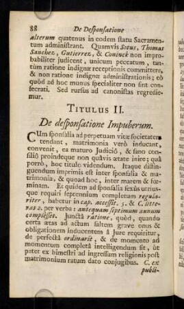 88-100, Titulus II