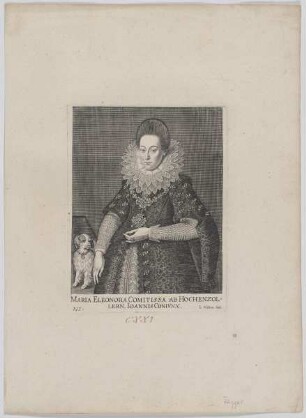 Bildnis der Maria Eleonora ab Hochenzollern
