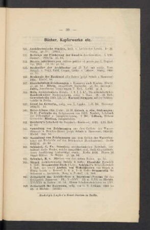 Bücher, Kupferwerke etc