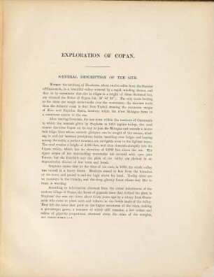 Prehistoric ruins of Copan, Honduras : a preliminary report of the explorations by the Museum, 1891 - 1895
