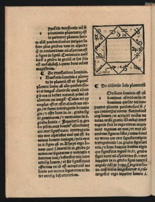 De translatione luminis.