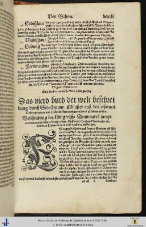 Das vierdt Buch.