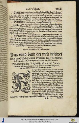 Das vierdt Buch.