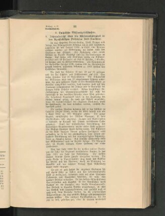 A. Jahresbericht über die Missionsthätigkeit in der Hyostolischen Präfektur Süd-Sansibar.