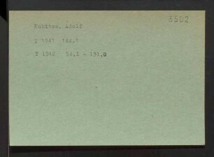 Kubitza, Adolf