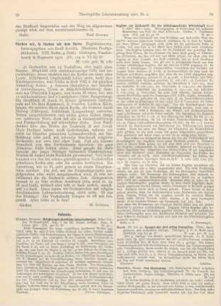 59 [Rezension] Rolffs, Ernst (Hrsg.), Sterben wir, so sterben wir dem Herrn. Begräbnisreden