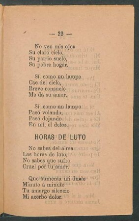 Horas de luto