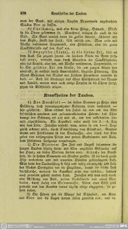 Krankheiten der Tauben