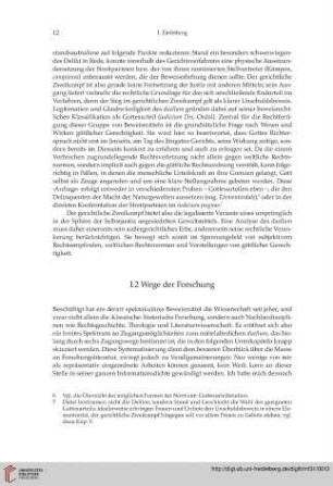 I.2 Wege der Forschung