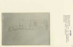 Gaststätte am Schlachtensee, Berlin-Zehlendorf (Diplomarbeit bei Kurt Dübbers): Grundriss Obergeschoss
