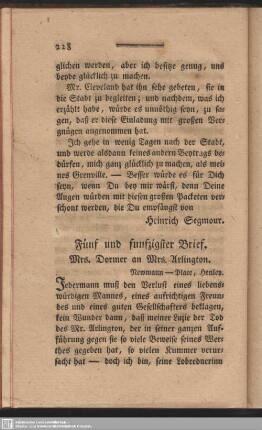 Fünf und funfzigster Brief