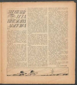 Curiosidade de la bibliografía argentina