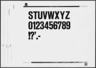 Akzidenz Grotesk Schmal Plakadur 8 cic