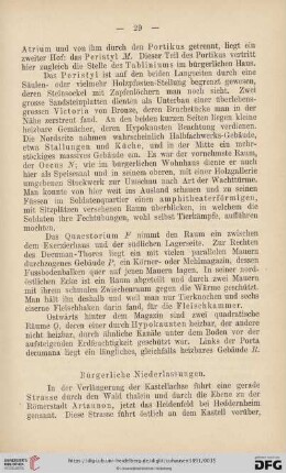 Bürgerliche Niederlassungen